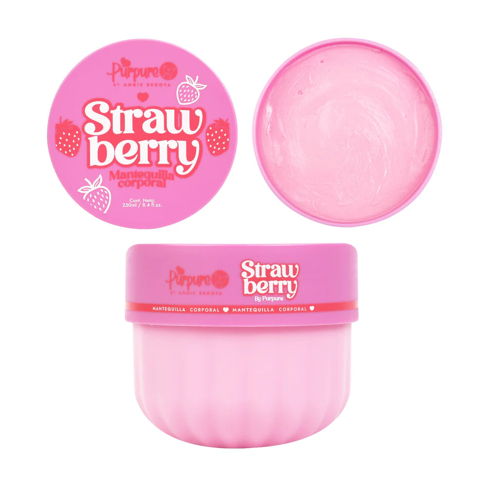 Mantequilla Importada Strawberry Grande 250Ml Purpure